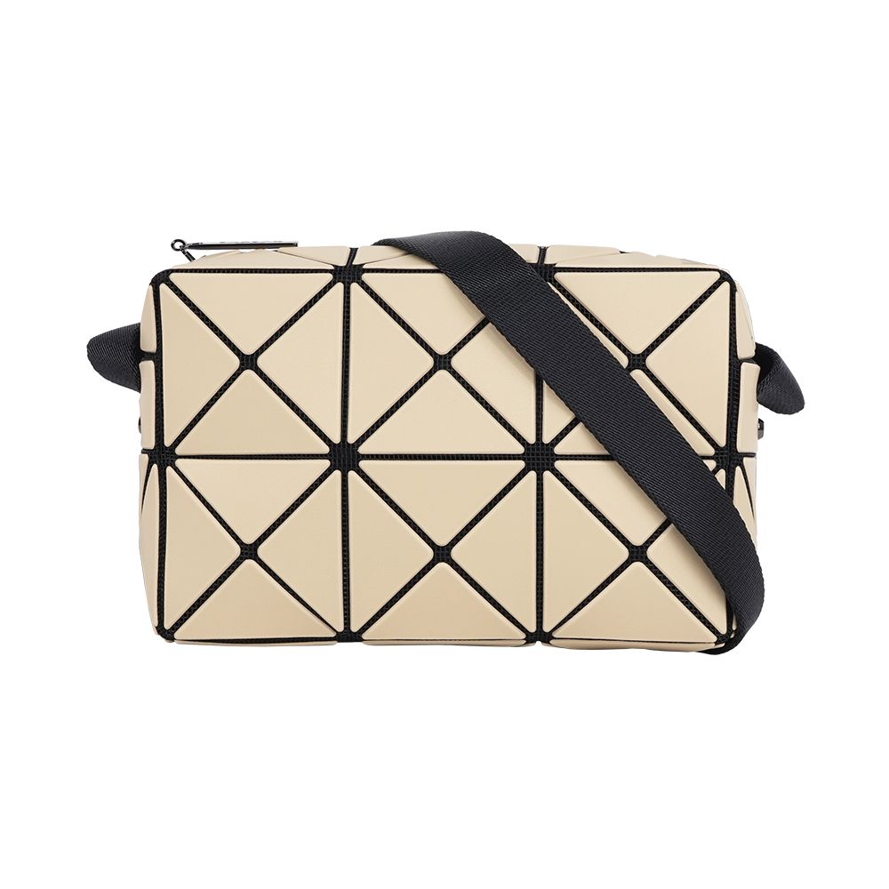 【ISSEY MIYAKE】BAO BAO CUBOID 迷你方形斜背包(棕色)/ 平行輸入