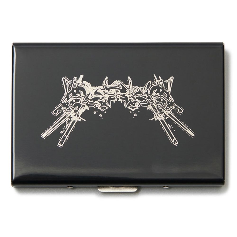 韓國 NOMANUAL A.W METAL WALLET 金屬摺疊卡夾 黑色BLACK