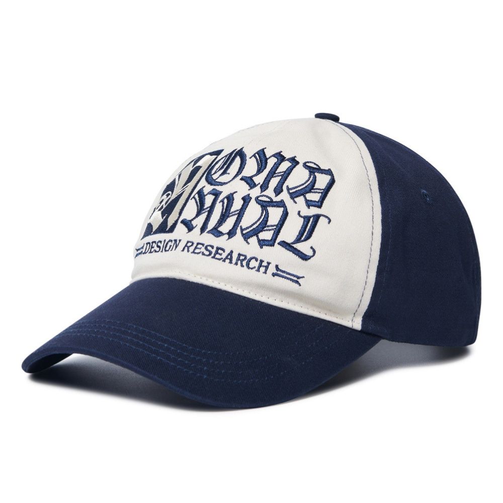 韓國 NOMANUAL DROP C.T BALL CAP 字體刺繡棒球帽 深藍DARK NAVY