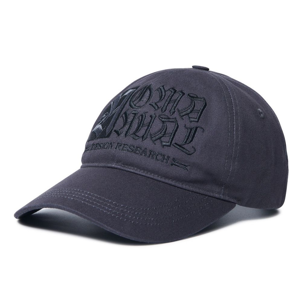韓國 NOMANUAL DROP C.T BALL CAP 字體刺繡棒球帽 炭灰CHARCOAL