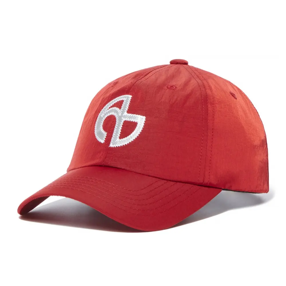 韓國 NOMANUAL REFLECTIVE SYMBOL LOGO BALLCAP 反光刺繡棒球帽 經典紅RED