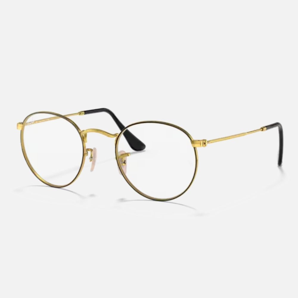 Ray Ban｜RX3447V-2991 圓形金屬光學眼鏡/ 公司貨