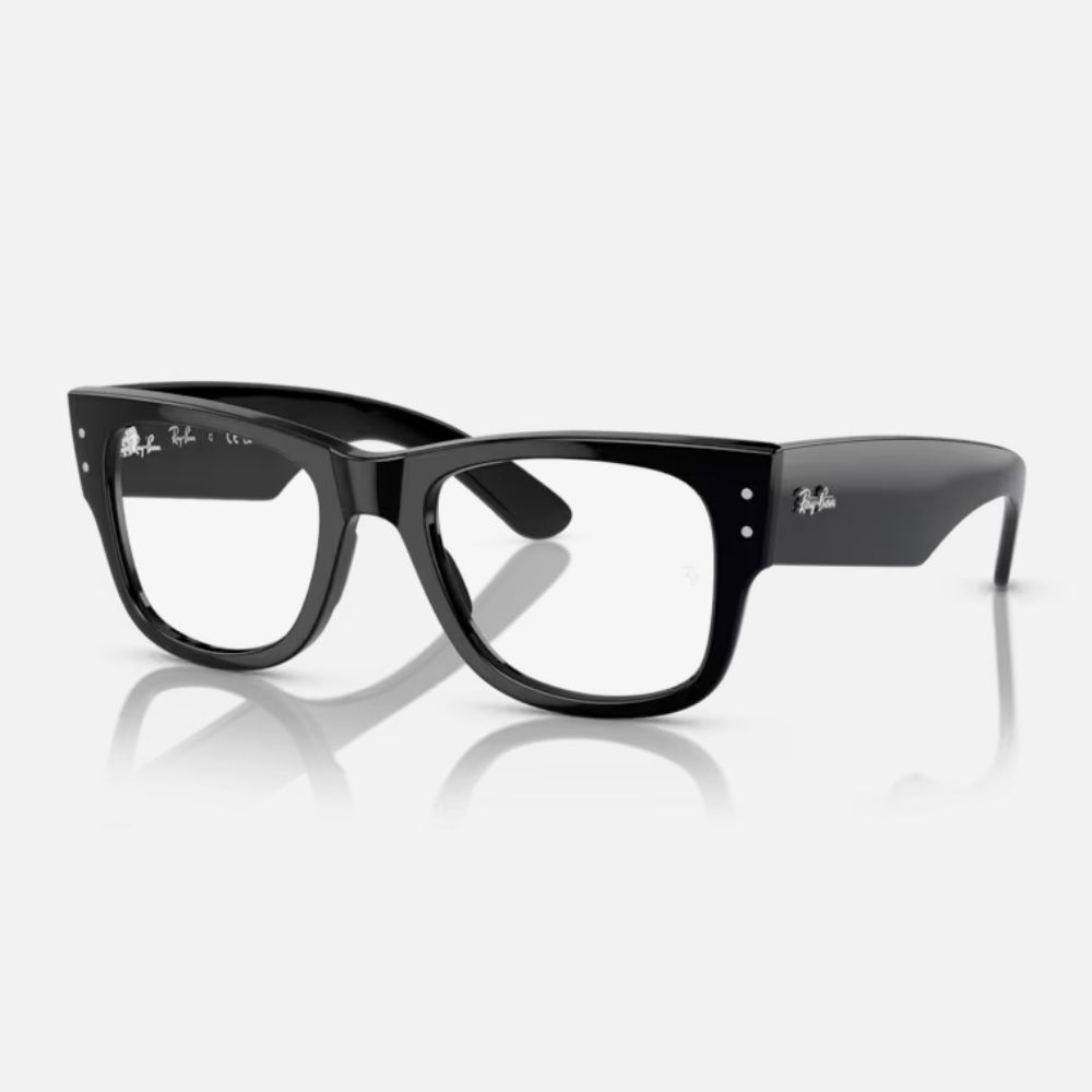 Ray Ban｜RX0840V-2000 方形膠框光學眼鏡/ 公司貨