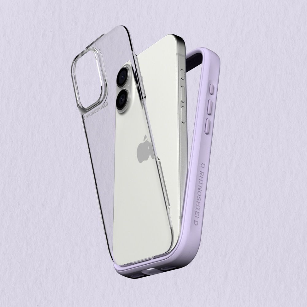 【RHINOSHIELD 犀牛盾】iPhone 系列 Mod NX 邊框背蓋兩用防摔手機殼/ iPhone 17/ 薰衣紫