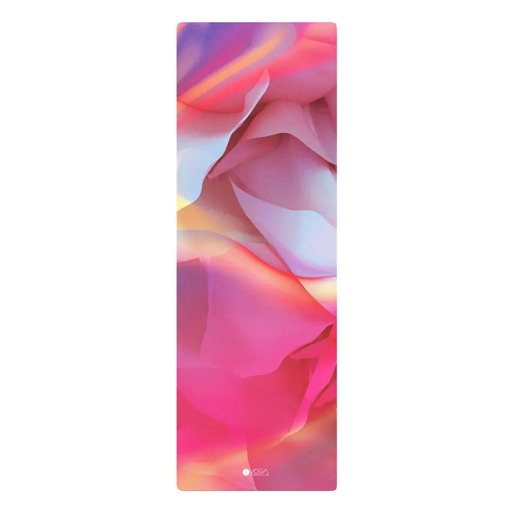 【Yoga Design Lab】Combo Mat 天然橡膠瑜珈墊3.5mm - Rose (絨面瑜珈墊)