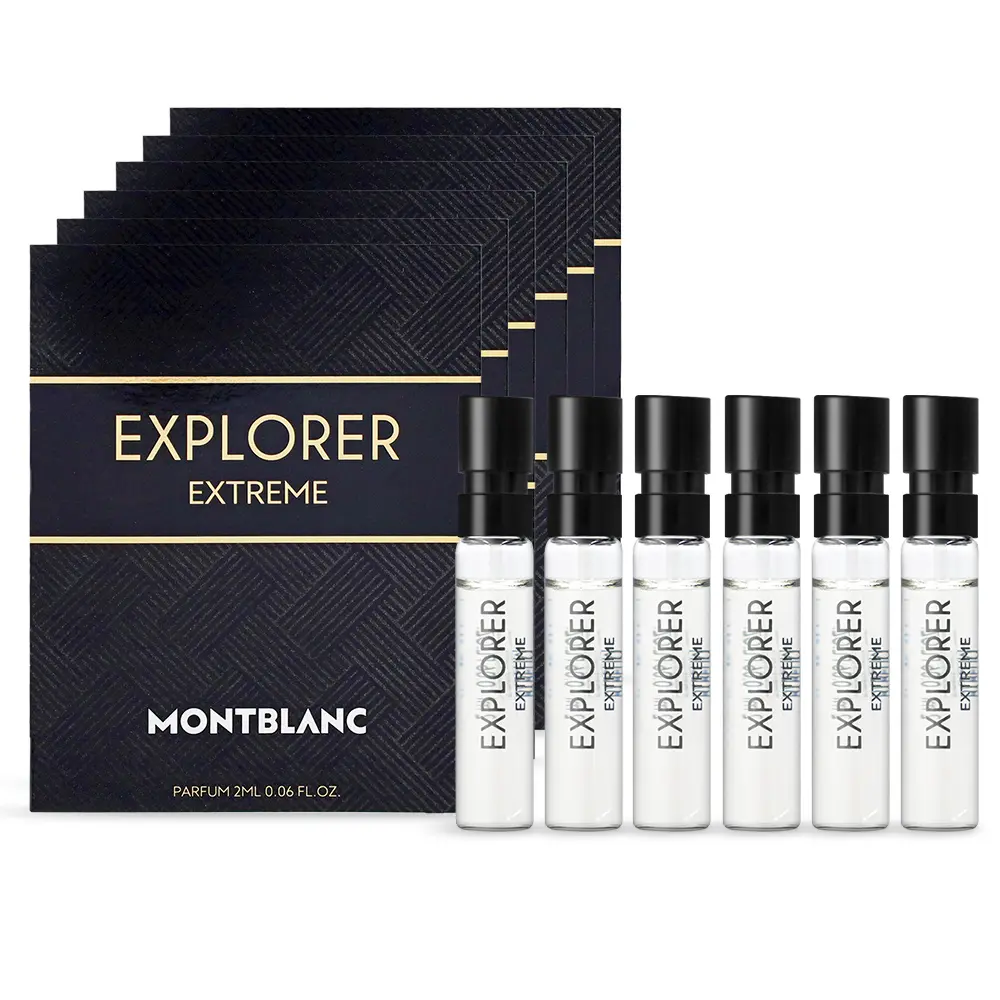 MONTBLANC 萬寶龍 探尋巔峰香精針管(2ml)X6-香水隨身針管試香-公司貨