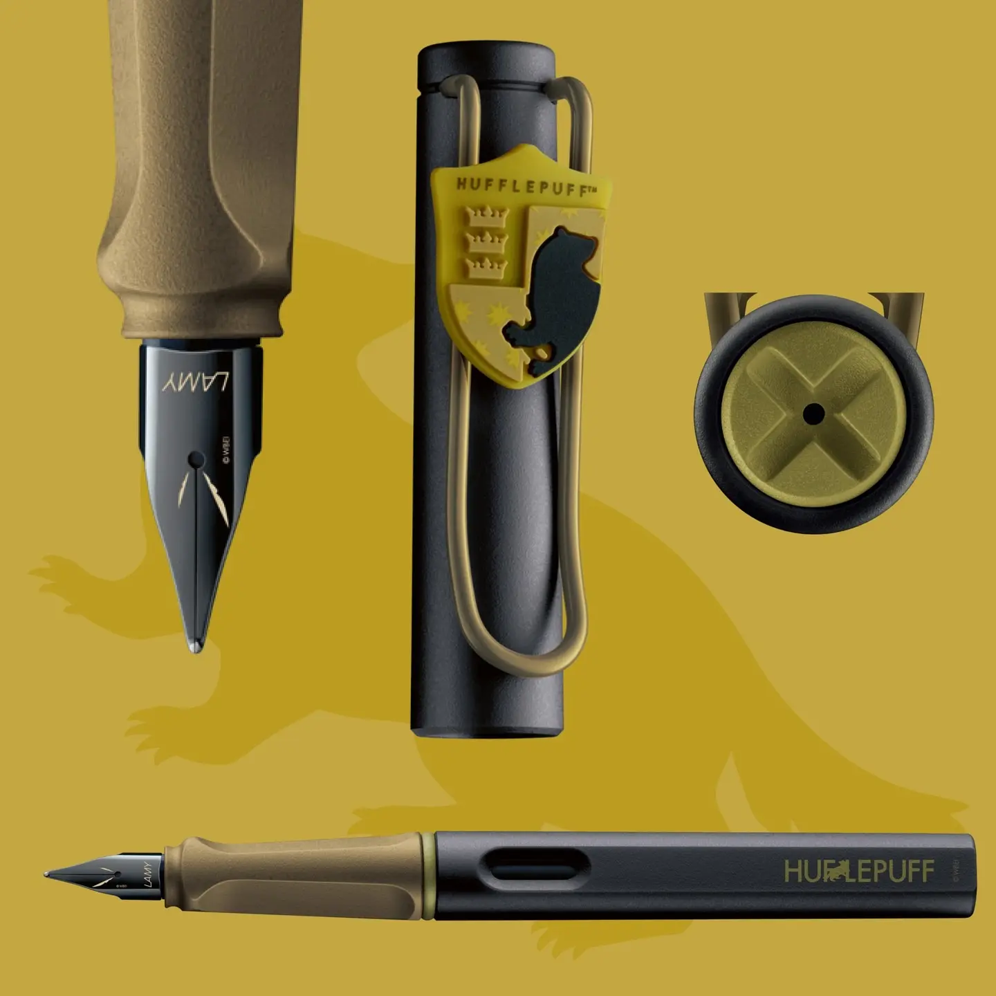 LAMY Safari狩獵者系列×哈利波特限量聯名鋼筆/ 赫夫帕夫/ 黃
