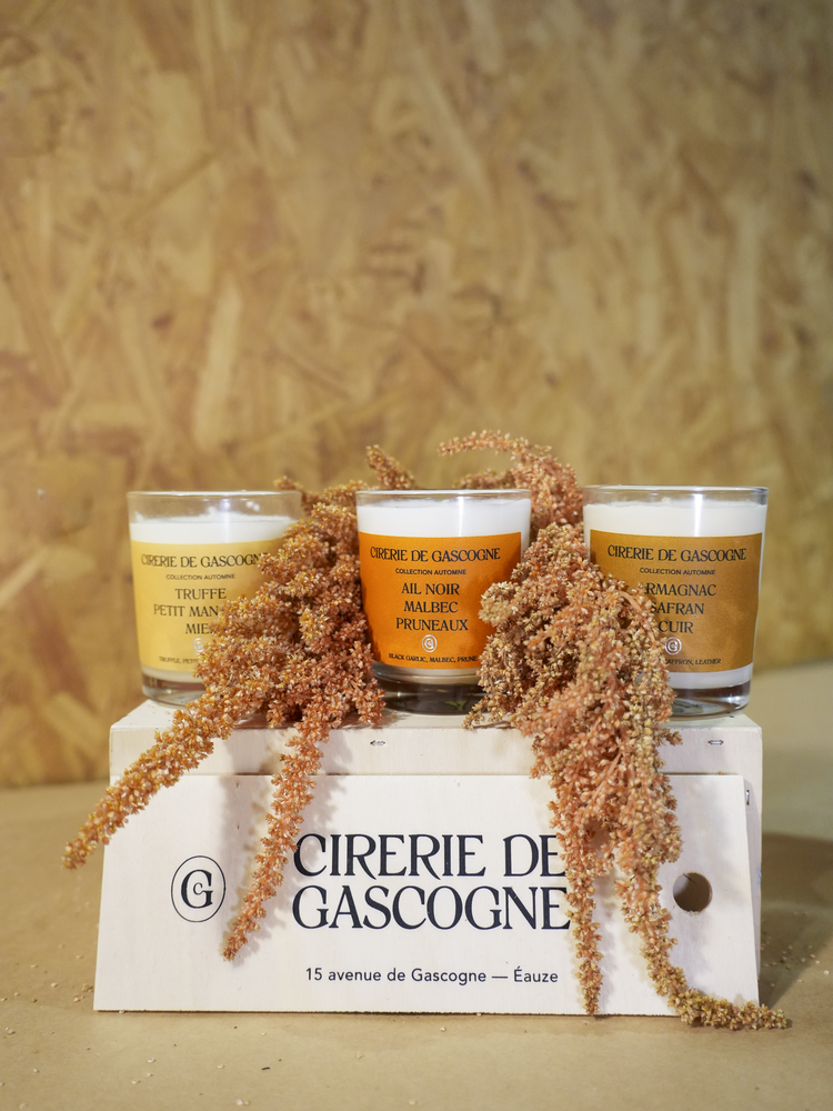 法國Cirerie de Gascogne天然香氛蠟燭組合 / 秋