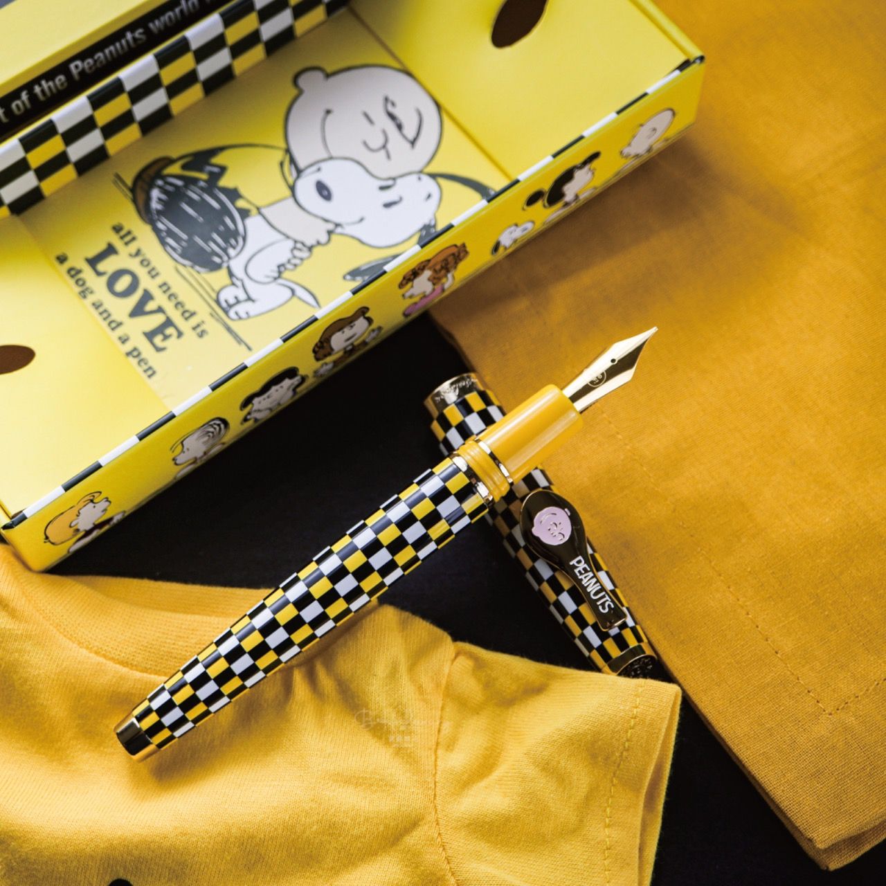 Esterbrook×Peanuts 75週年聯名款鋼筆/ 查理布朗/ F尖