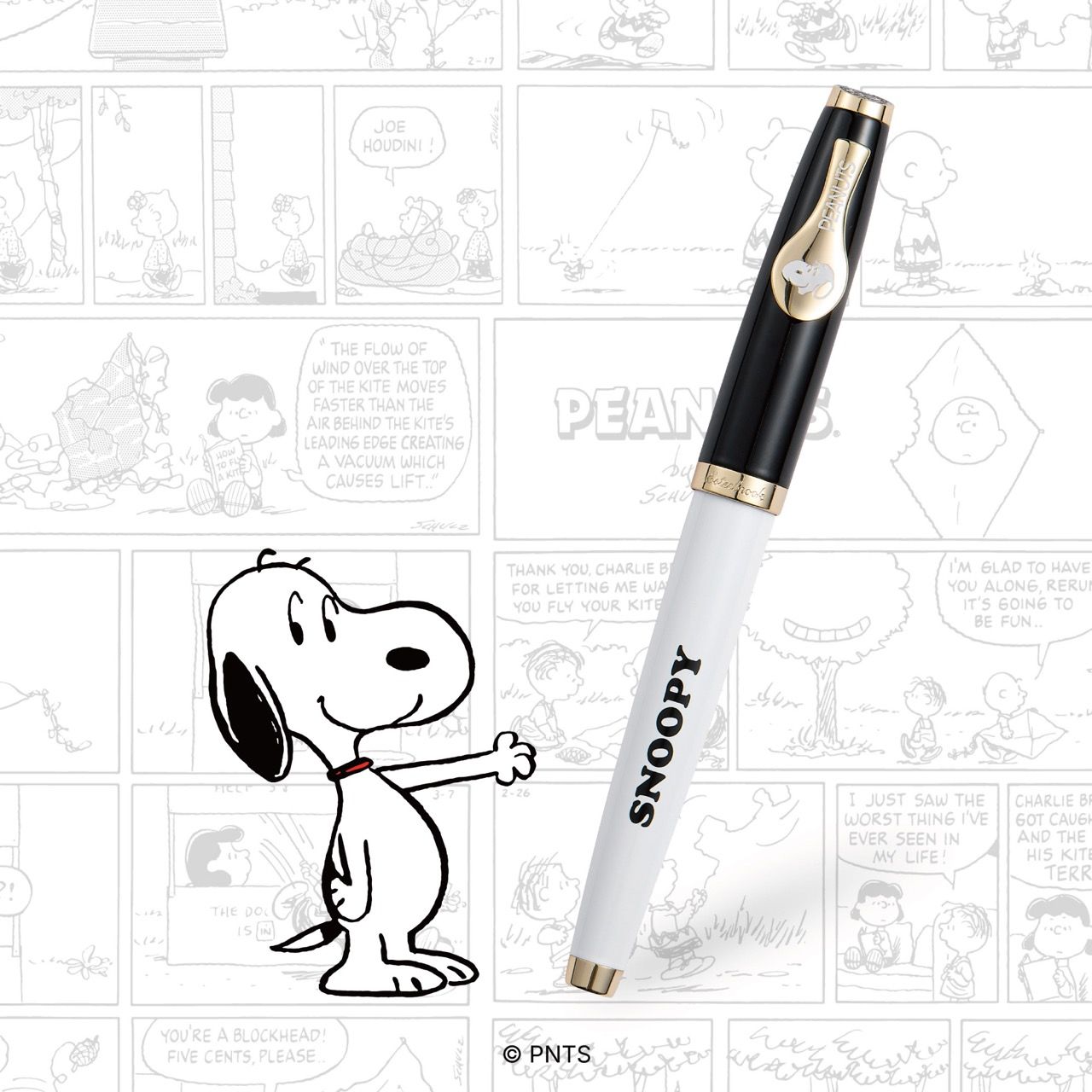 Esterbrook×Peanuts 75週年聯名款鋼筆/ 史努比/ F尖