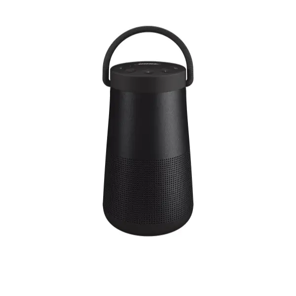 BOSE SoundLink Revolve+ II 防潑水 360° 全方向聲音 提把可攜式藍牙揚聲器(喇叭)-送專屬充電座-/ 黑色