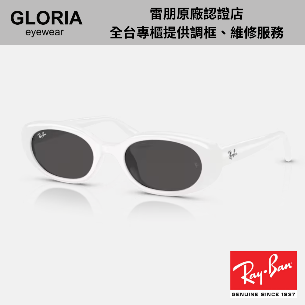Ray Ban｜RB4441D-677287 橢圓膠框太陽眼鏡/ 公司貨