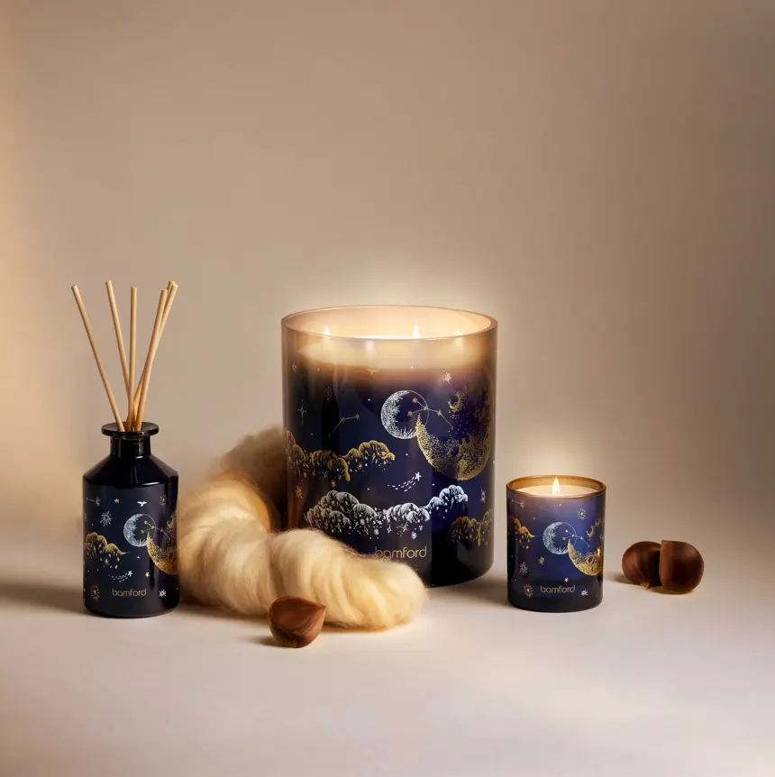 限量星空包裝➤bamford堅果織境香氛蠟燭