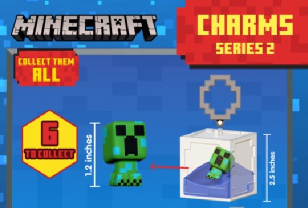 MINECRAFT方塊吊飾/ S2/ 共6款隨機出貨