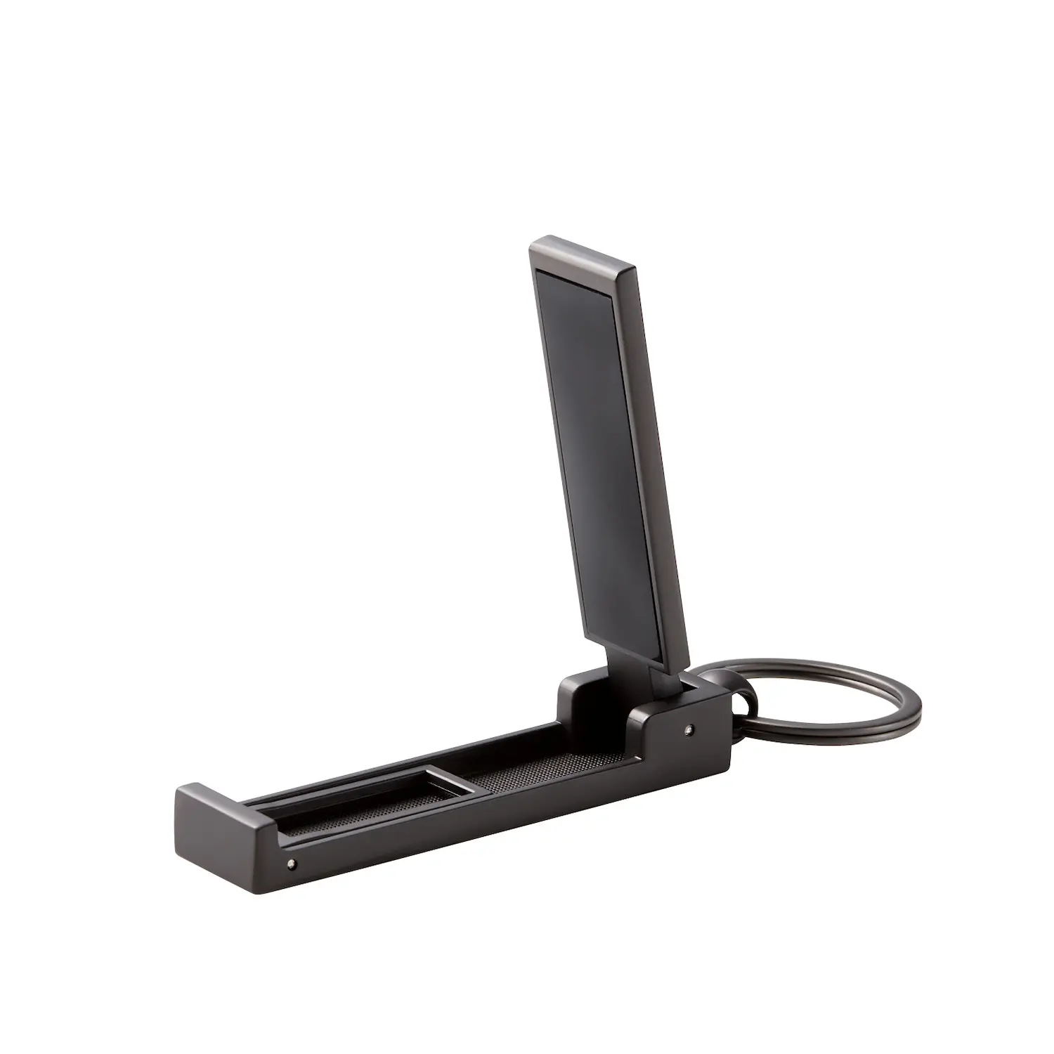 ELECOM攜帶型兩用手機支架/ 黑