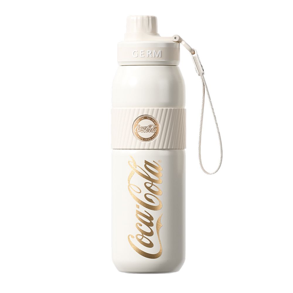 GERM格米 可口可樂聯名款元氣運動保溫杯580ml/ 杏米