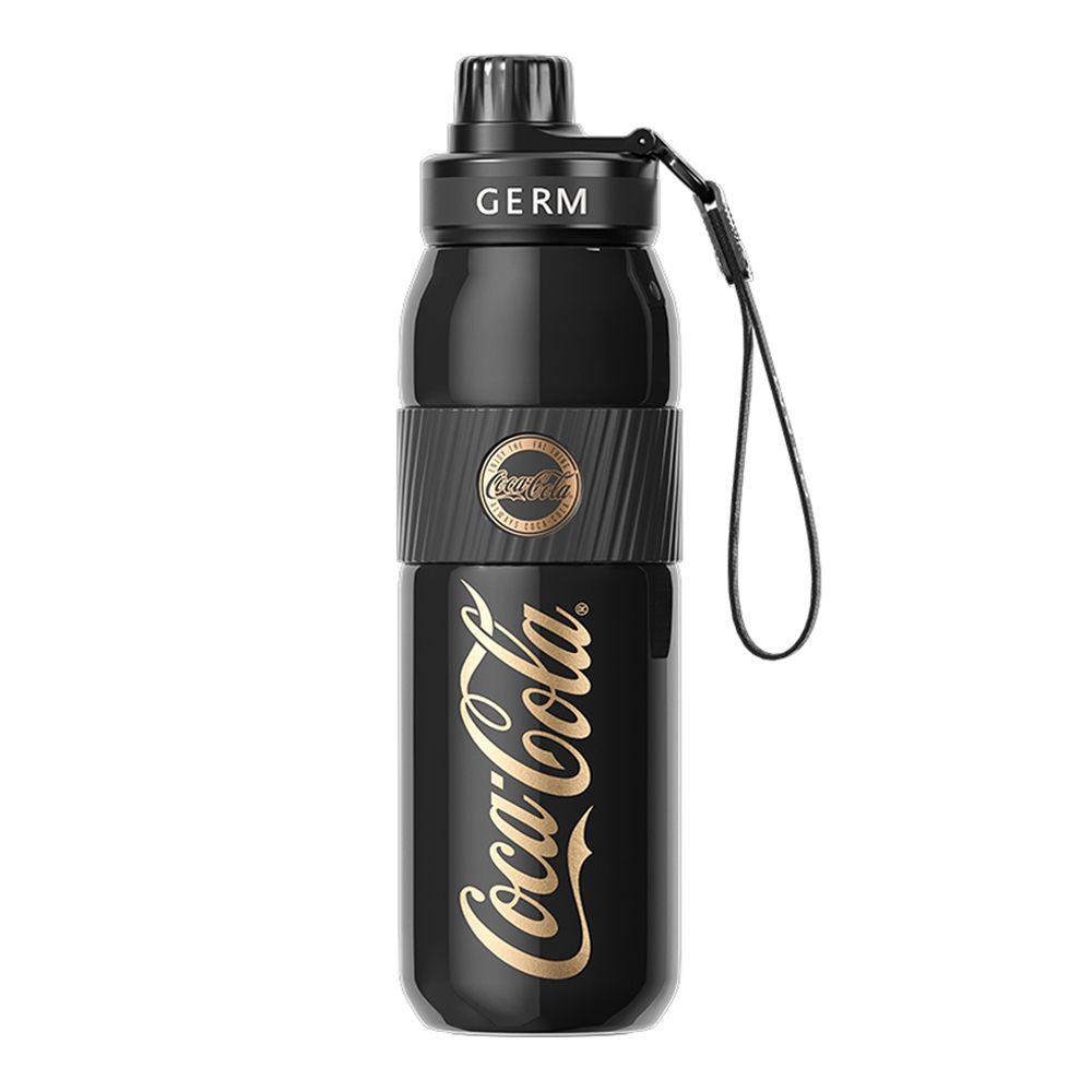 GERM格米 可口可樂聯名款元氣運動保溫杯580ml/ 暮黑