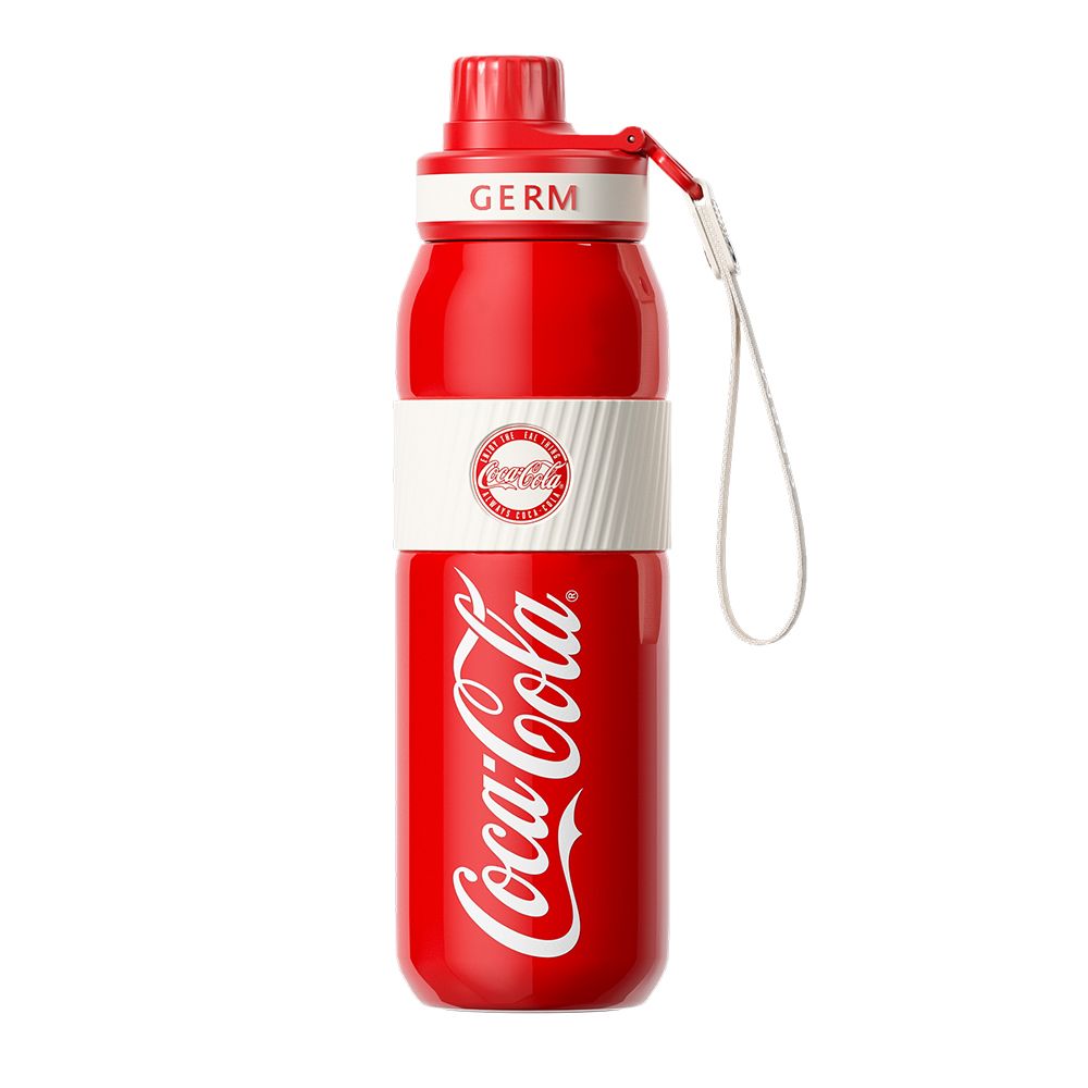 GERM格米 可口可樂聯名款元氣運動保溫杯580ml/ 可樂紅