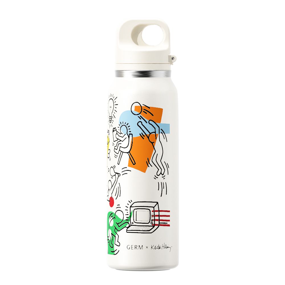 GERM格米 凱斯哈林聯名款趣野運動保溫杯600ml/ 活力俱樂部