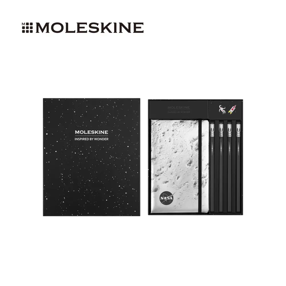 MOLESKINE NASA靈感 x BLACKWING限量筆記本套裝