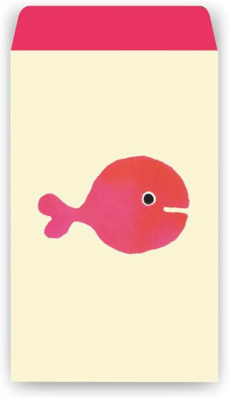 【誠品獨家】日本 Gakken 五味太郎迷你信封袋/ 金魚