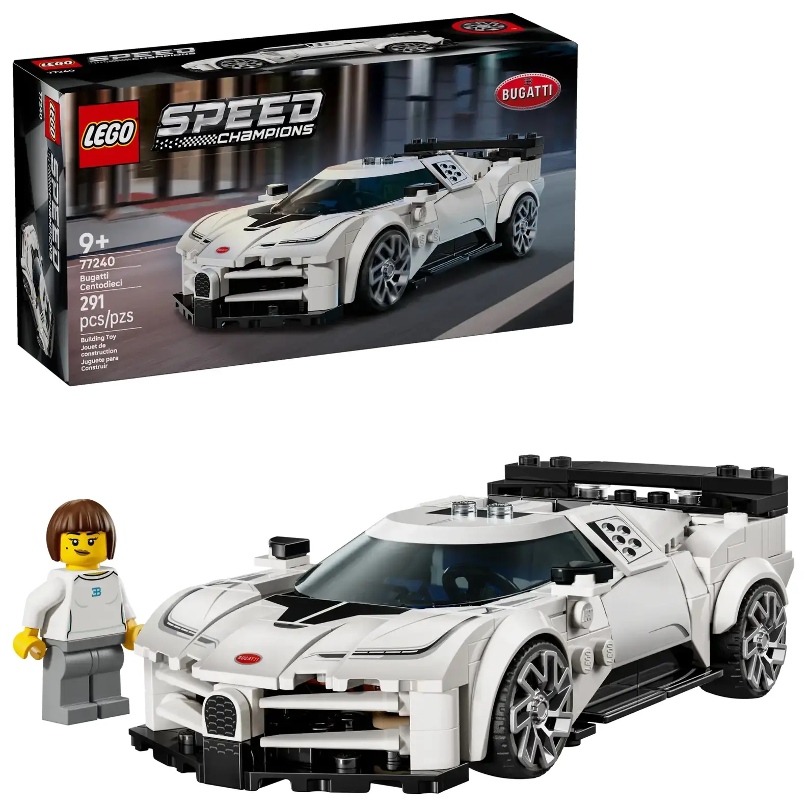 LEGO樂高積木/ 極速賽車/ 77240/ SPD-Bugatti Centodieci
