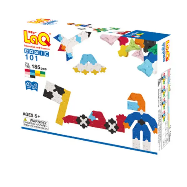 LaQ基礎101/ 185pcs/ 平面組