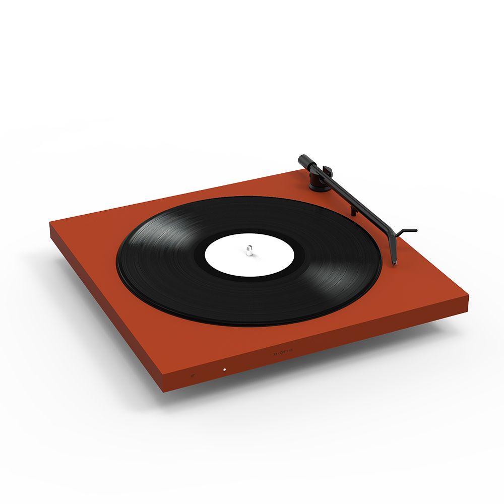 TONE Factory Turntable藍牙黑膠唱盤/ 赤陶紅