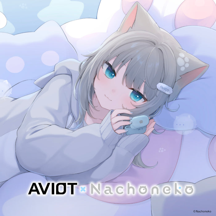 AVIOT X Nachoneko 聯名款耳機 TE-V1R-NCN 真無線藍牙耳機｜官方授權