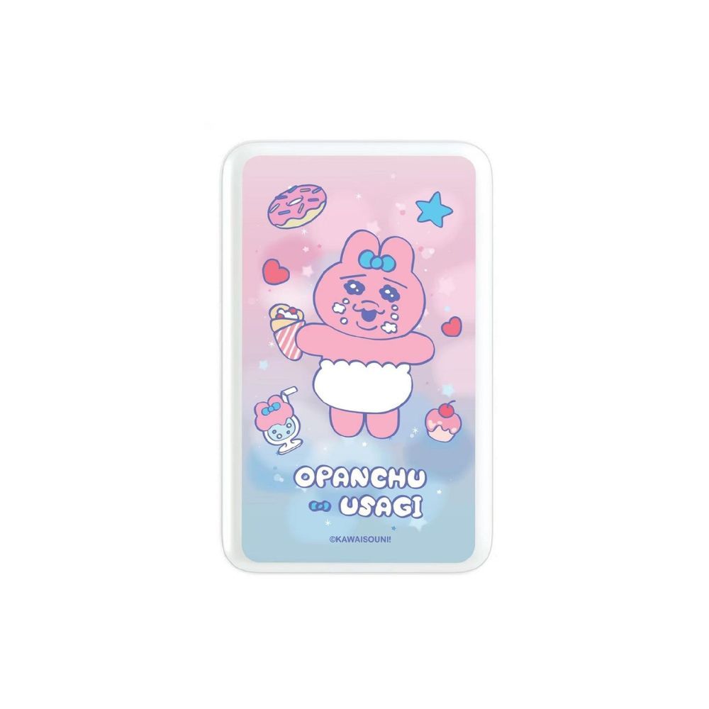 Verbatim X Opanchu Usagi 褲褲兔 5000mAh 磁吸無線充行動電源 [多種角色]/  甜心褲褲兔 (OU006)