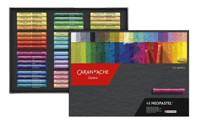 CARAN D'ACHE NEOPASTEL專家級油性粉彩/48色
