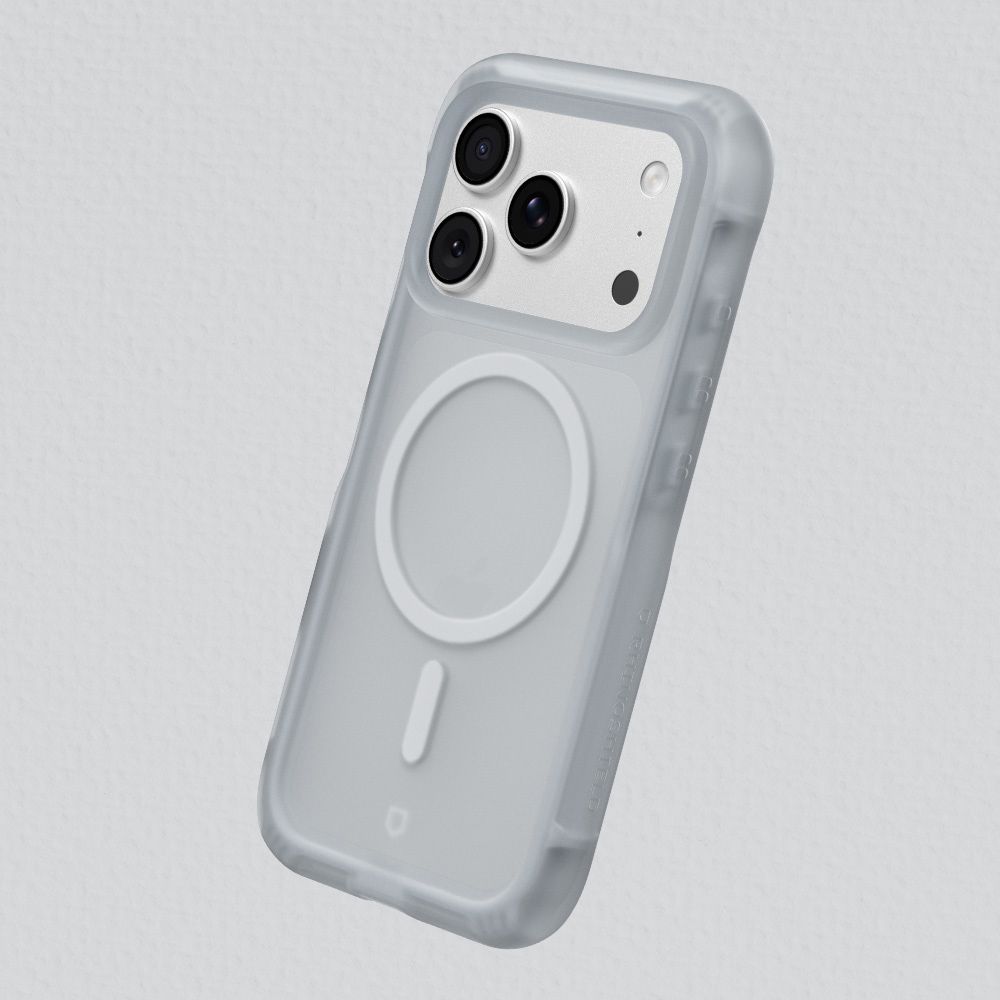 【RHINOSHIELD 犀牛盾】iPhone 系列 AirX MagSafe兼容 極致氣墊緩衝磁吸防摔手機殼/ iPhone 17 Pro/ 流變灰