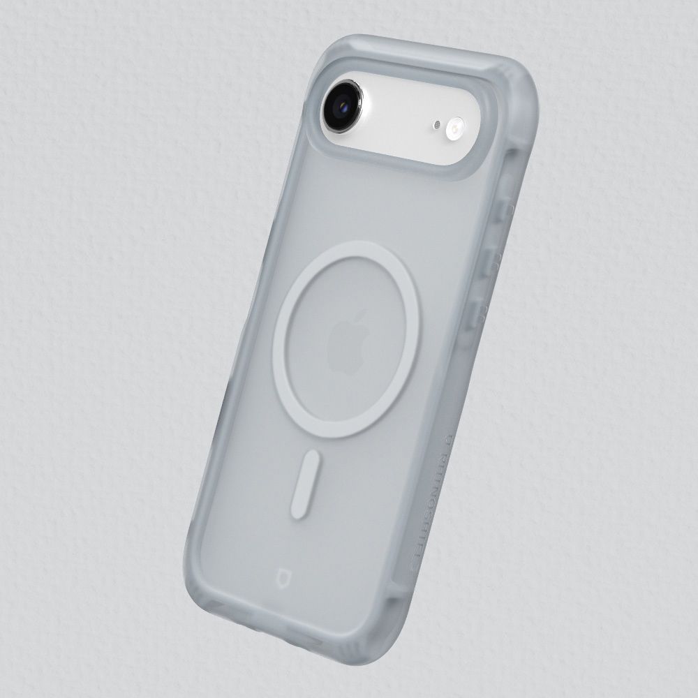 【RHINOSHIELD 犀牛盾】iPhone 系列 AirX MagSafe兼容 極致氣墊緩衝磁吸防摔手機殼/ iPhone Air/ 流變灰