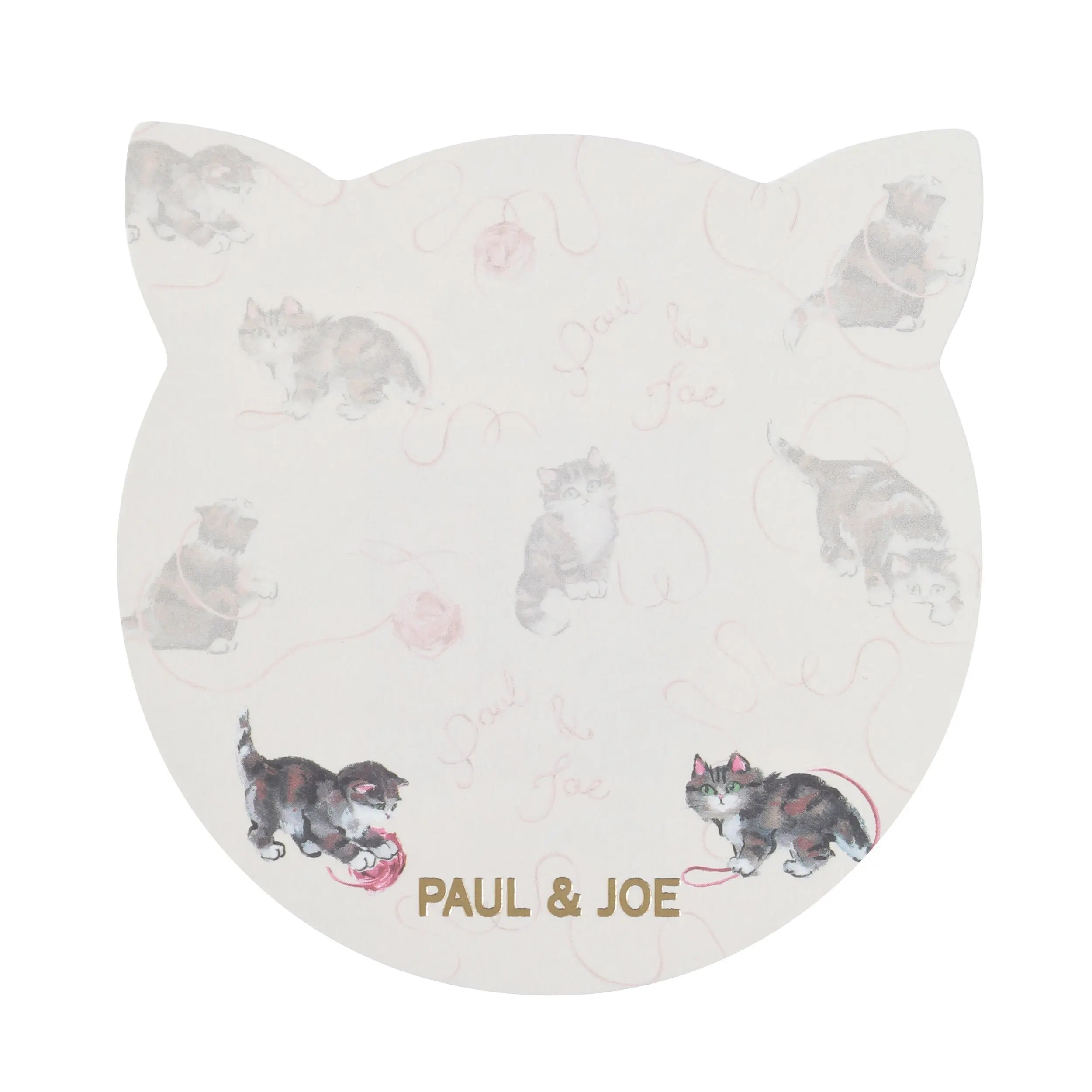 日本 PAUL & JOE La Papeterie 信封小卡組/ 貓咪與毛線