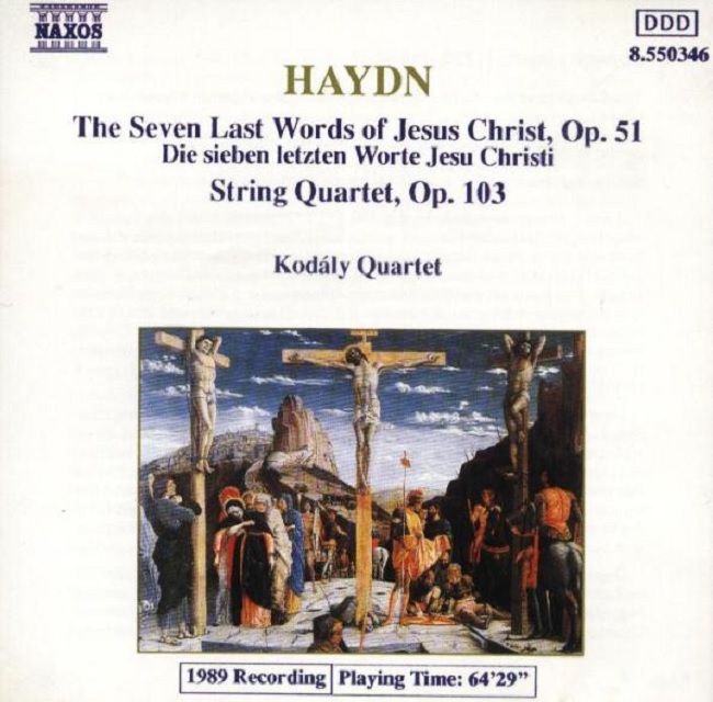 Haydn: 7 Last Words of Jesus Christ
