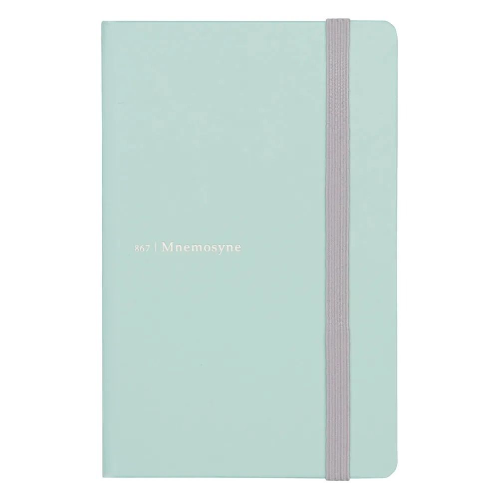 maruman Mnemosyne JOURNAL A6筆記本/ 橫線/ 薄荷綠