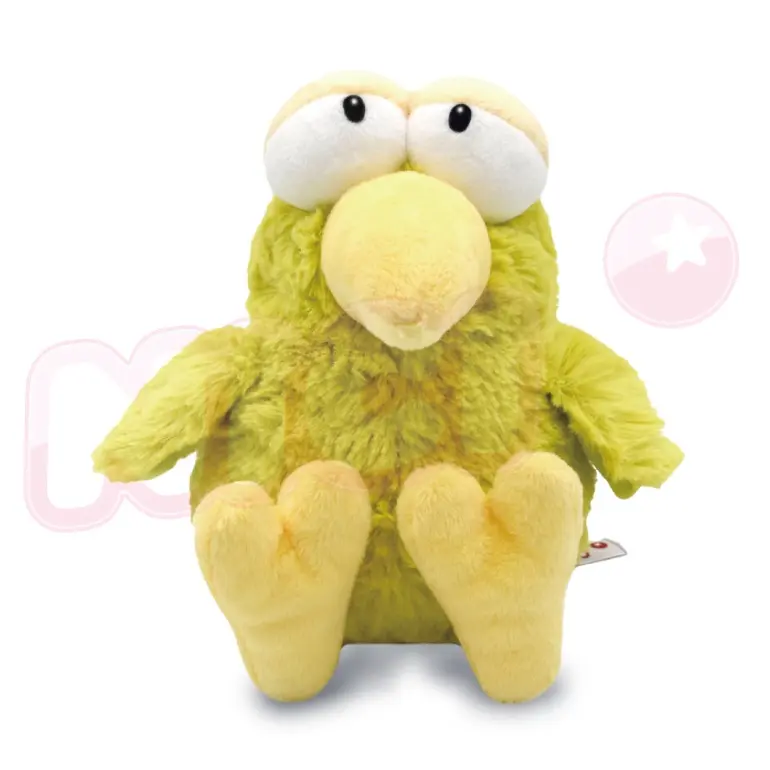 NICI青蘋果拉拉鳥坐姿玩偶/ 20cm