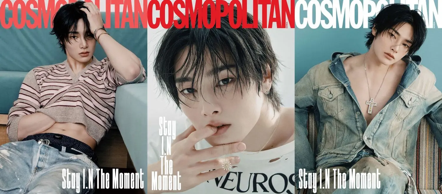 封面人物：Stray Kids-I.N