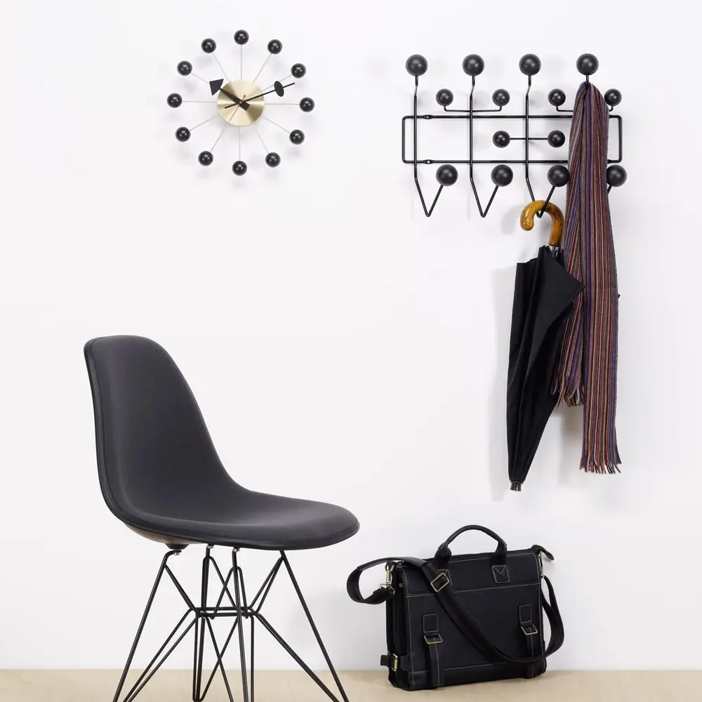 北歐櫥窗/Vitra Ball Clock 球星掛鐘(黑色)