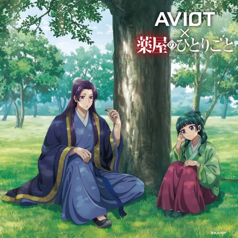 AVIOT X《藥師少女的獨語》聯名款耳機 TE-Q3-KSR 真無線藍牙耳機｜官方授權