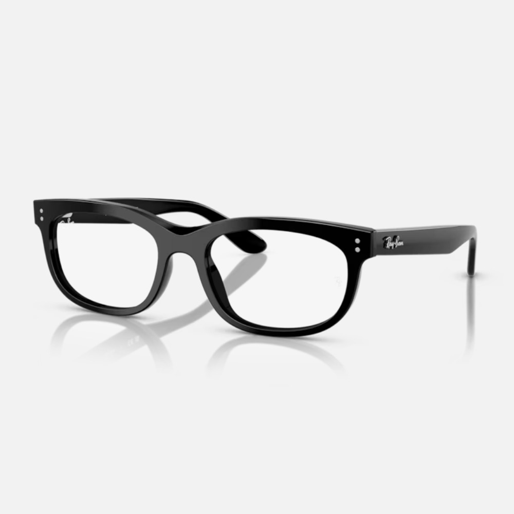 Ray Ban｜RX5489F-2000 方形膠框光學眼鏡/ 公司貨