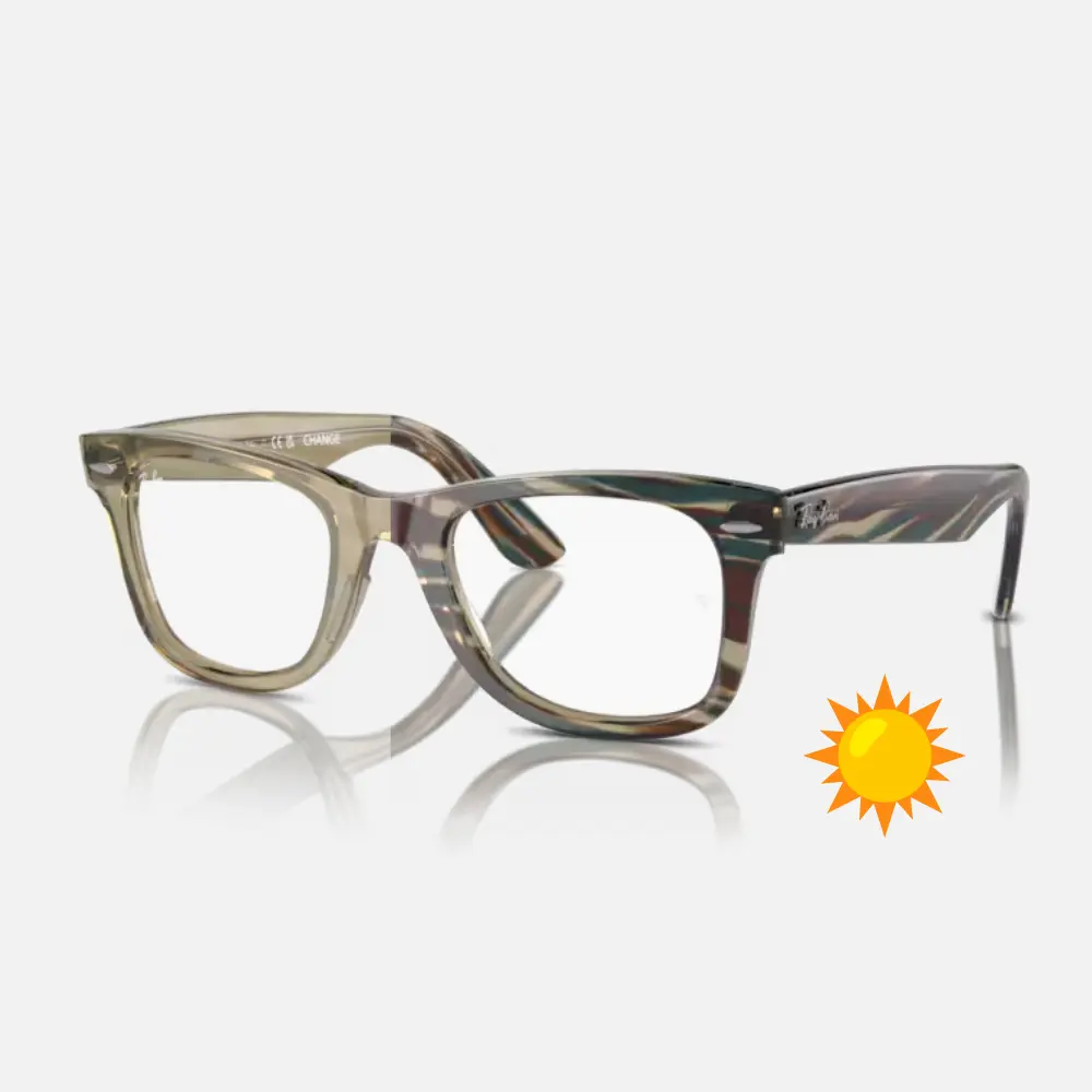 Ray Ban｜RX5121F-8381 方形膠框光學眼鏡/ 公司貨