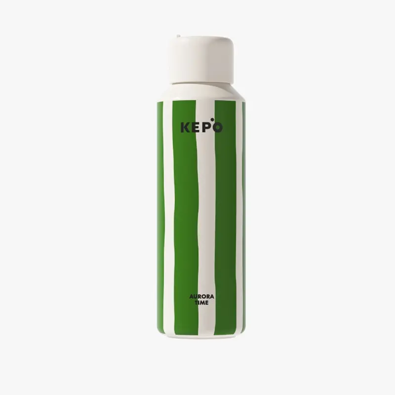 KEPO LQ 600ml KC006 BoomBoom杯 無螺紋彈蓋保溫杯-綠蔓