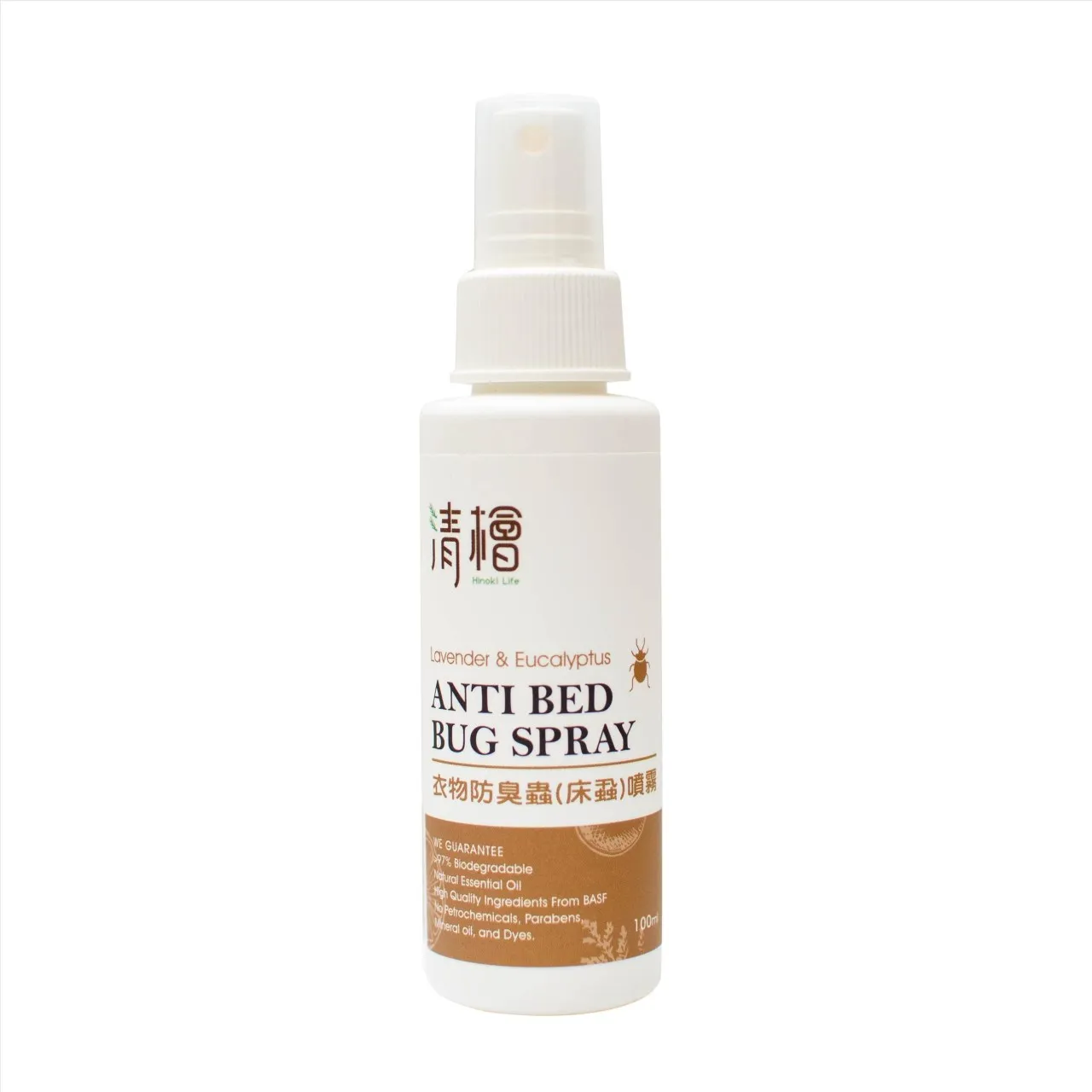 清檜衣物防臭蟲(床蝨)噴霧/ 100ml
