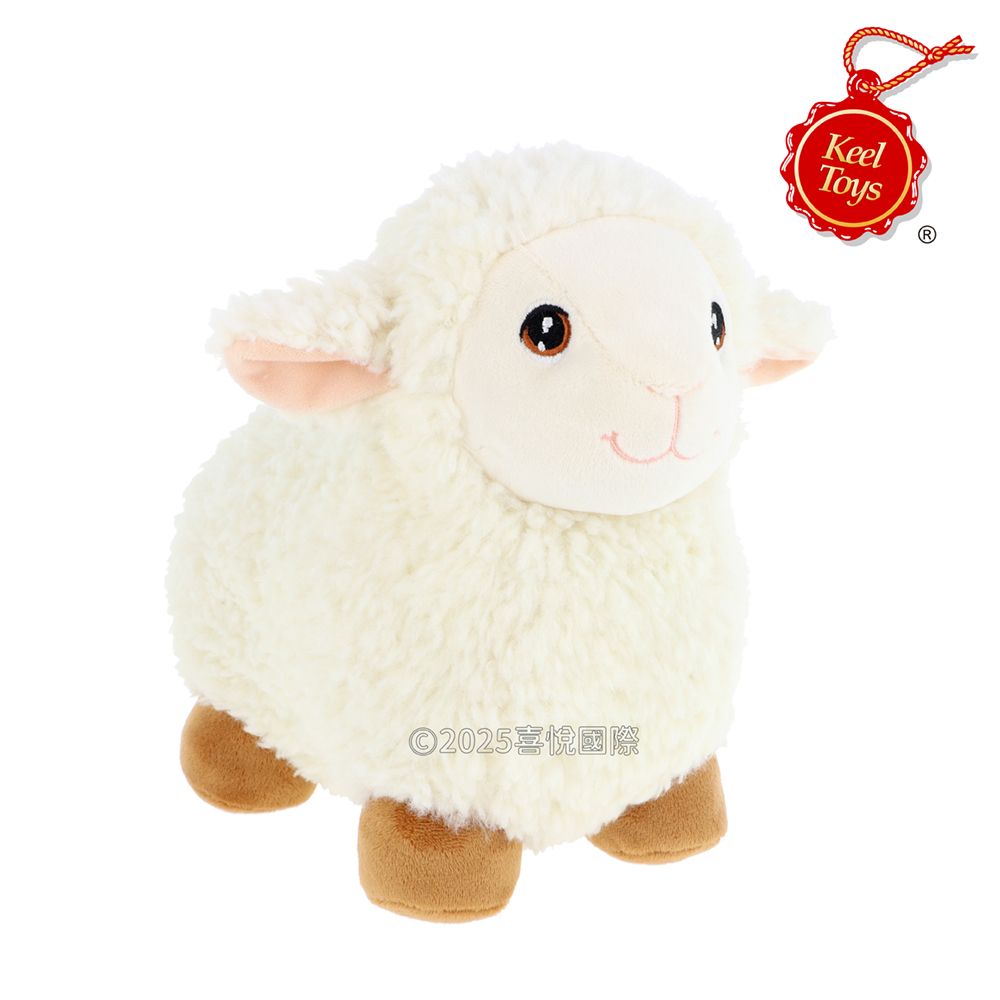 Keel Toys笑笑羊/ 白/ 25cm