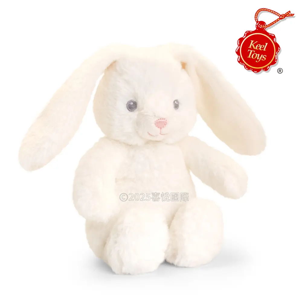 Keel Toys寶貝兔/ 雪白/ 20cm