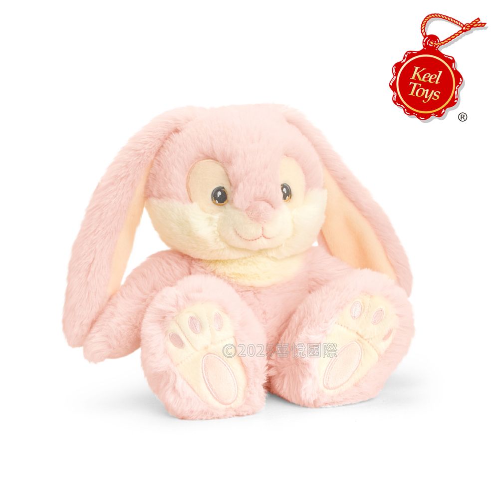Keel Toys長耳兔/ 嫩粉/ 22cm