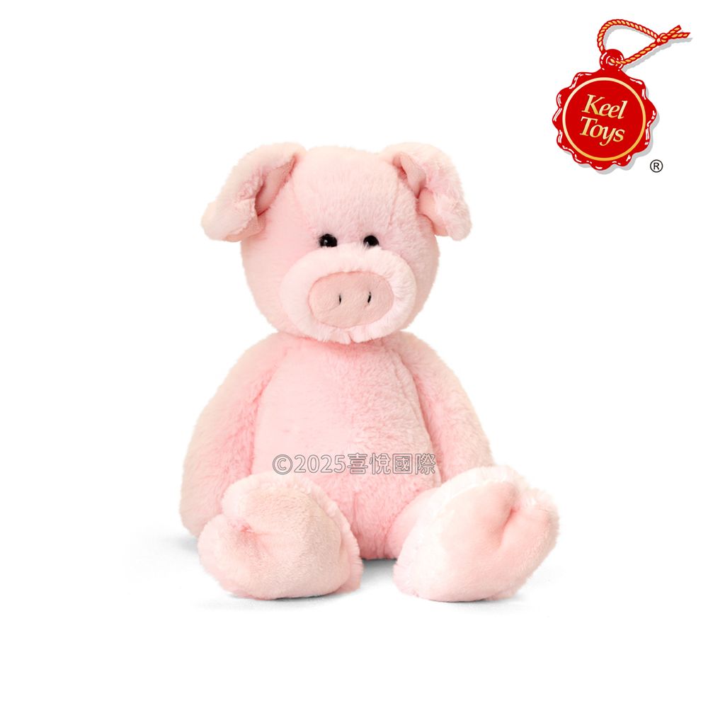 Keel Toys擁抱粉紅豬/ 18cm