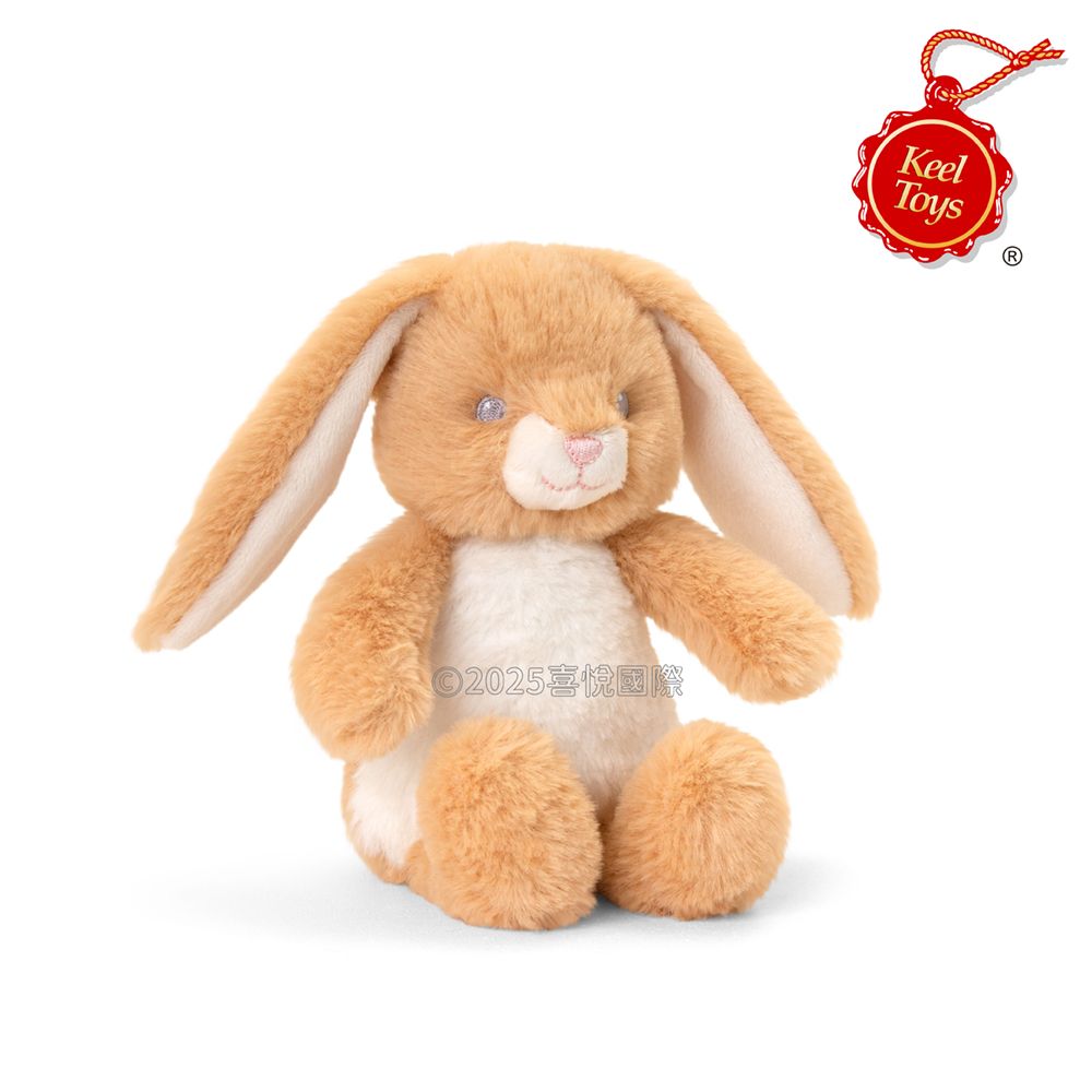 Keel Toys寶貝兔/ 咖啡/ 16cm