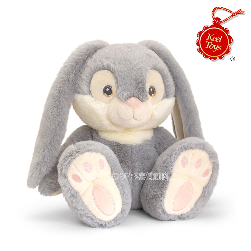 Keel Toys長耳兔/ 銀灰/ 39cm